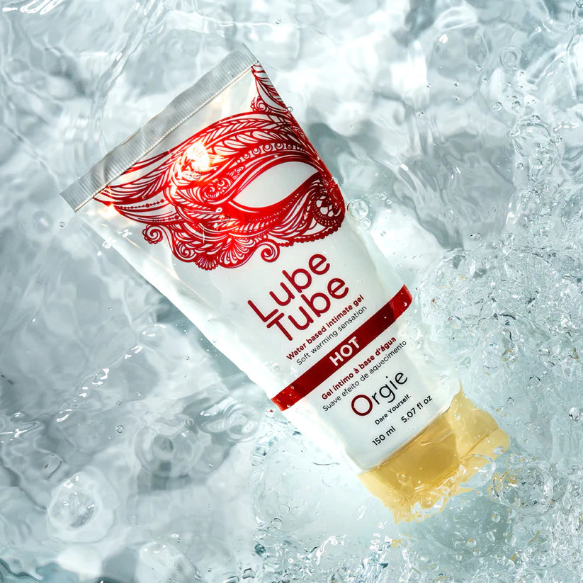 Lube Tube Hot by Orgie – Lubricante Íntimo con Efecto Calor de Larga Duración 150ml
