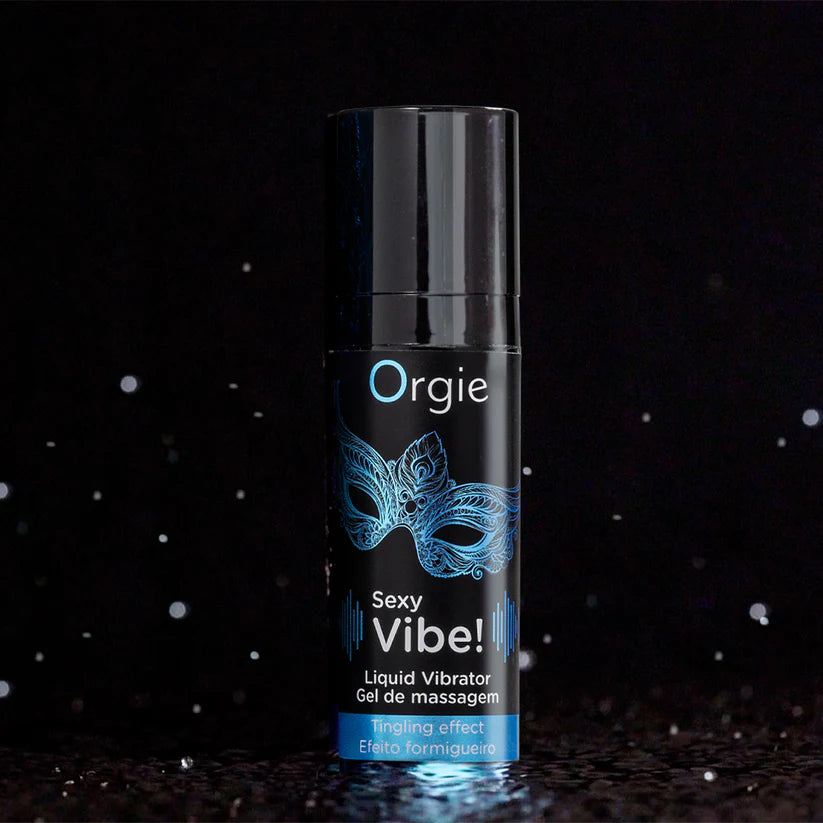 Gel Vibrador Sexy Vibe! Liquid Vibrator Orgie – Extracto Amazónico Vibración y Hormigueo 15 ml