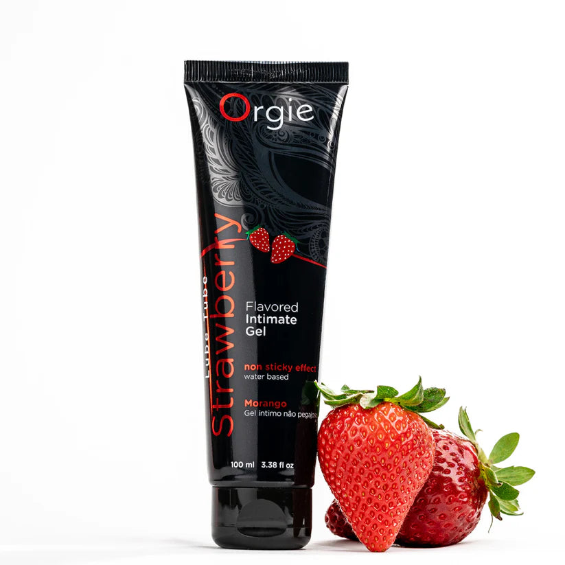 Lube Tube Strawberry by Orgie – Lubricante Íntimo Besable con Sabor a Fresa 100ml