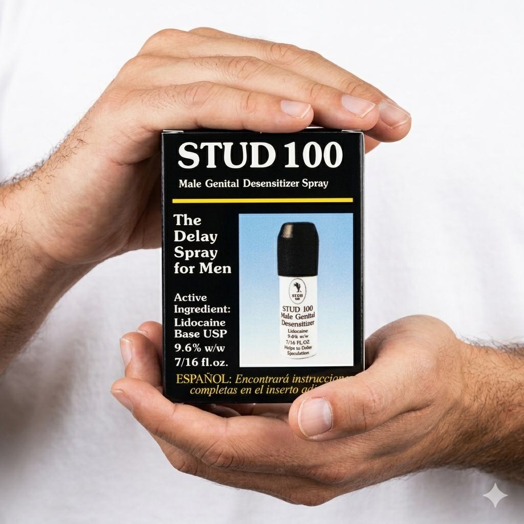 Stud 100 Spray Retardante Masculino 7/16 fl.oz