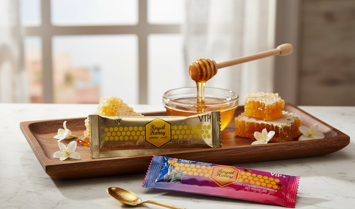 Royal Honey VIP Miel Energizante The Ultimate Power Source 20g