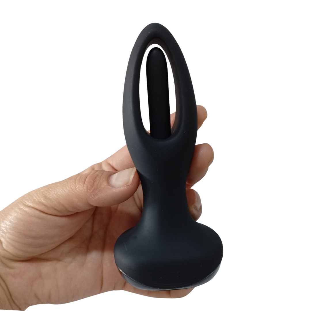 Plug Anal Black Breeze con Vibración