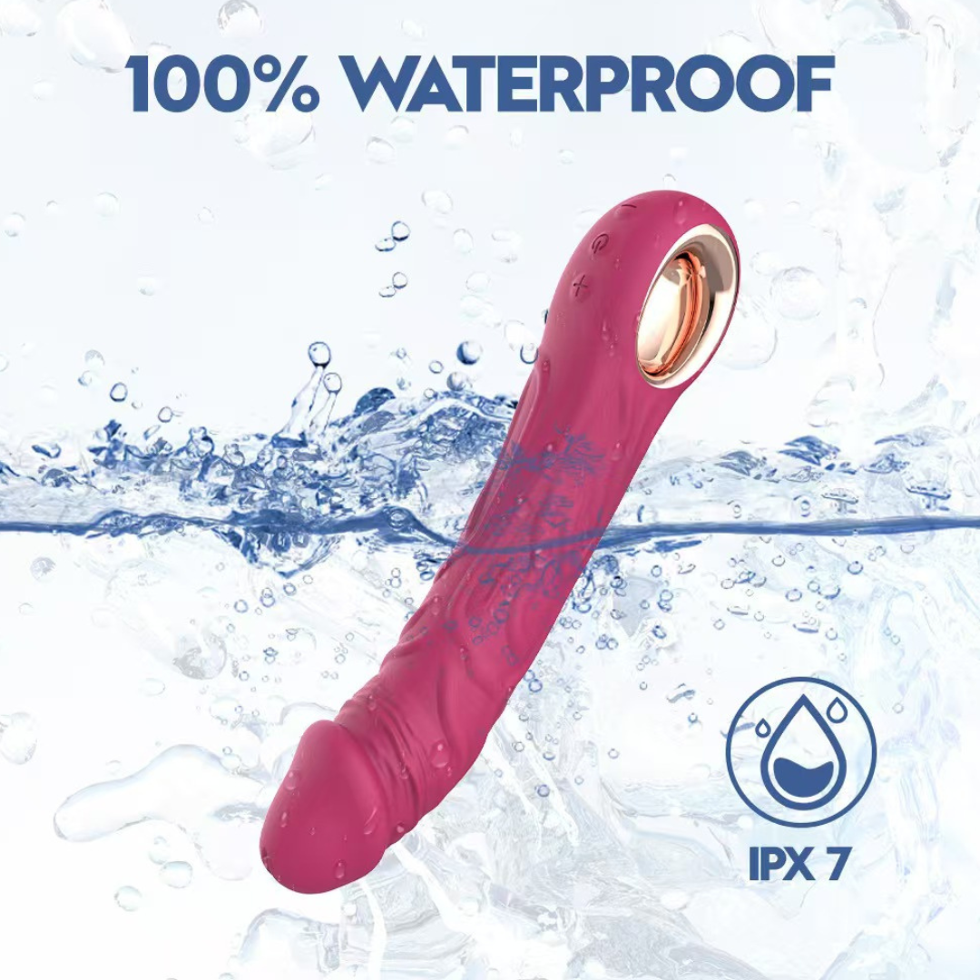 Vibrador Recargable de Silicona Premium
