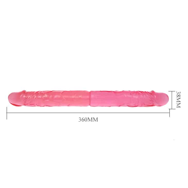 Double Dones - Dildo Doble Flexible Rosa 36 cm