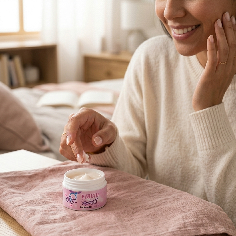 Virgin Again Cream - Crema Íntima Reafirmante con Sabor 20g