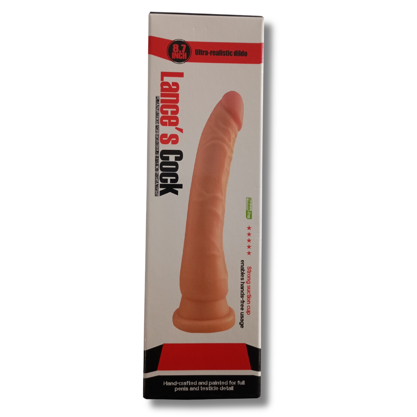 Lance's Cock - Dildo Ultrarrealista con Ventosa