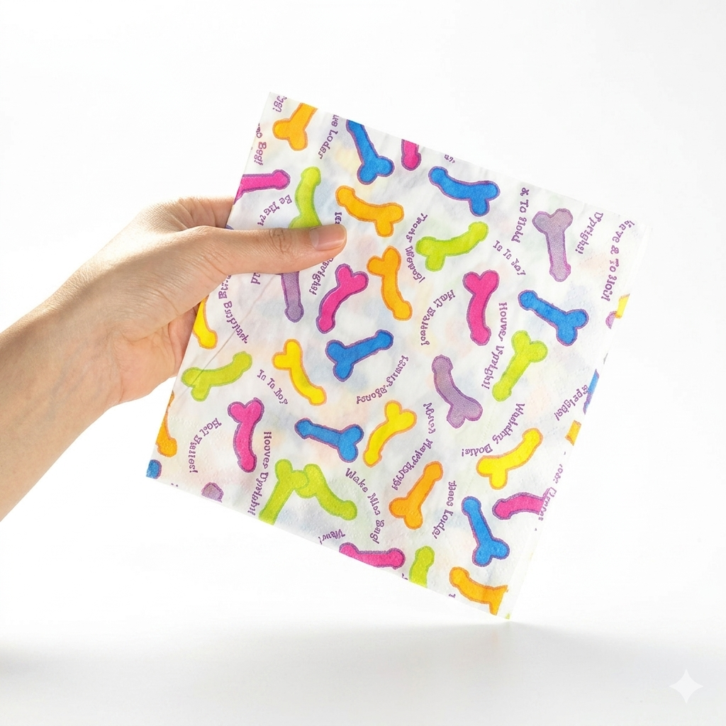 Servilletas para Fiesta con Diseños Atrevidos