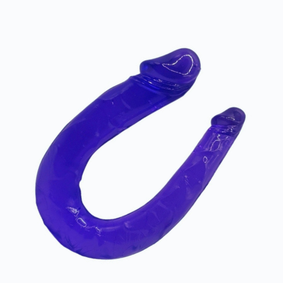Dildo Doble Cabeza Flexible en U 30 cm