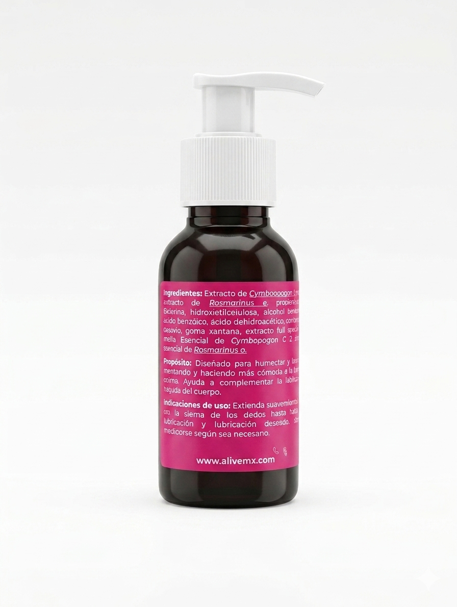 Weedlube Sensación Térmica - Gel de Masaje Íntimo 60 ml