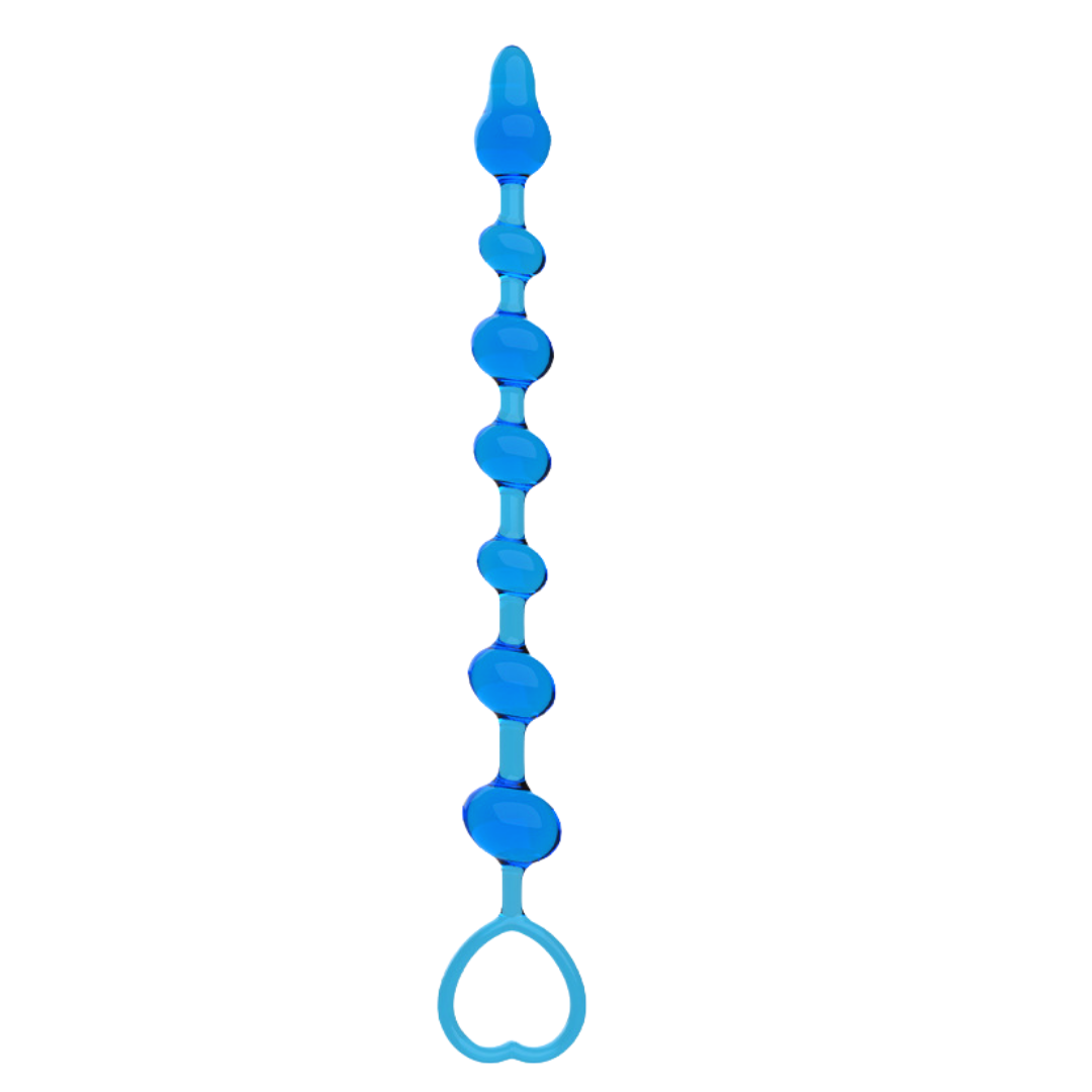 Bolas progresivas azules de 29 cm con anillo de sujeción