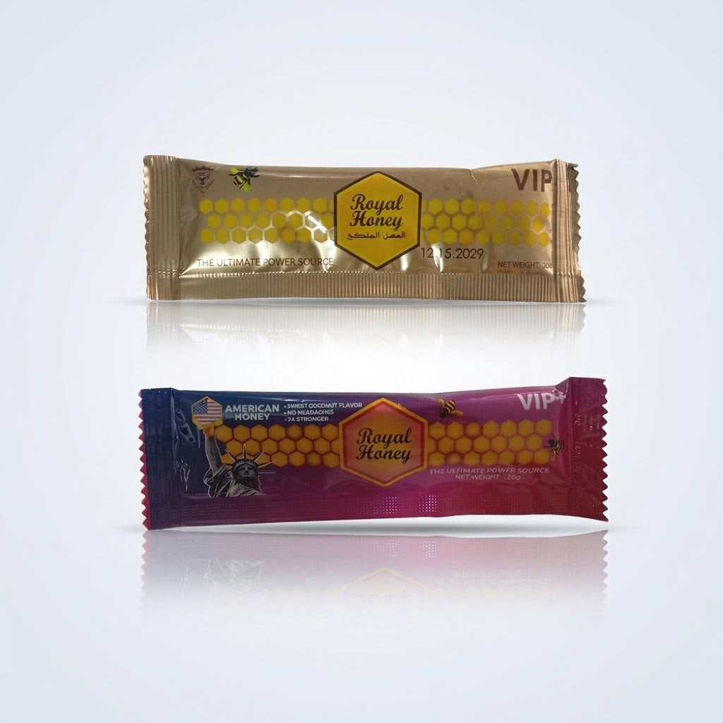 Miel Royal VIP y American Honey de 20 g | Individuales o combinadas