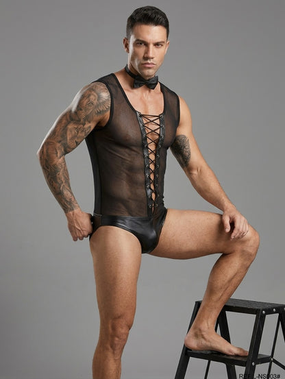 Disfraz de conejito para hombre |3 piezas Talla única
