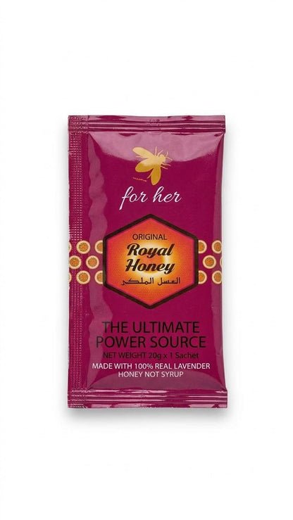 Miel Royal Honey For Her de 20 g | Sobre individual para mujer