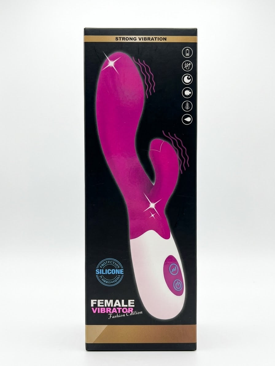 Vibrador recargable USB Aura Duo | 30 modos