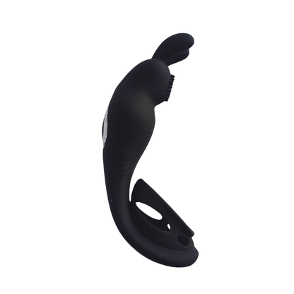 Anillo vibrador recargable Rabbit con control remoto y 10 modos