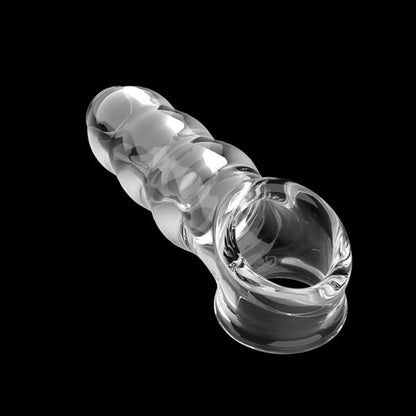 Funda Extensora para Pene Enhancer Ripple Sleeve Transparente Material Suave