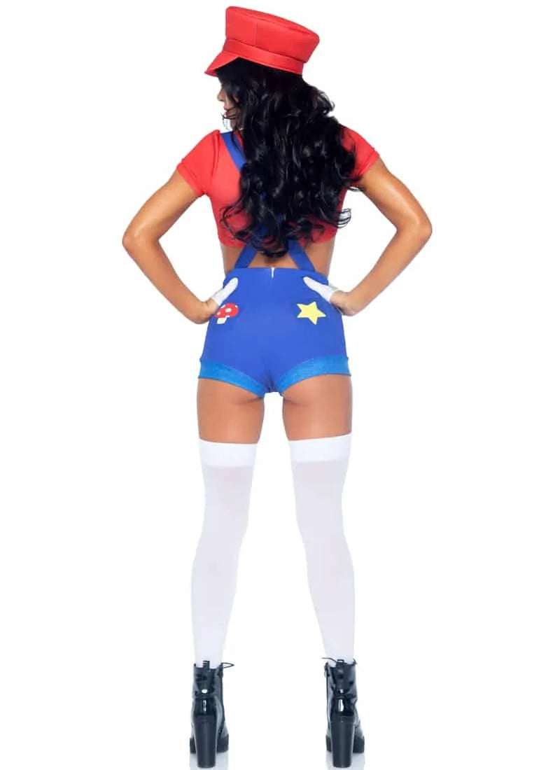 Disfraz Mario Bros Unisex 3 Piezas | Disfraz para Juegos de Rol y Cosplay