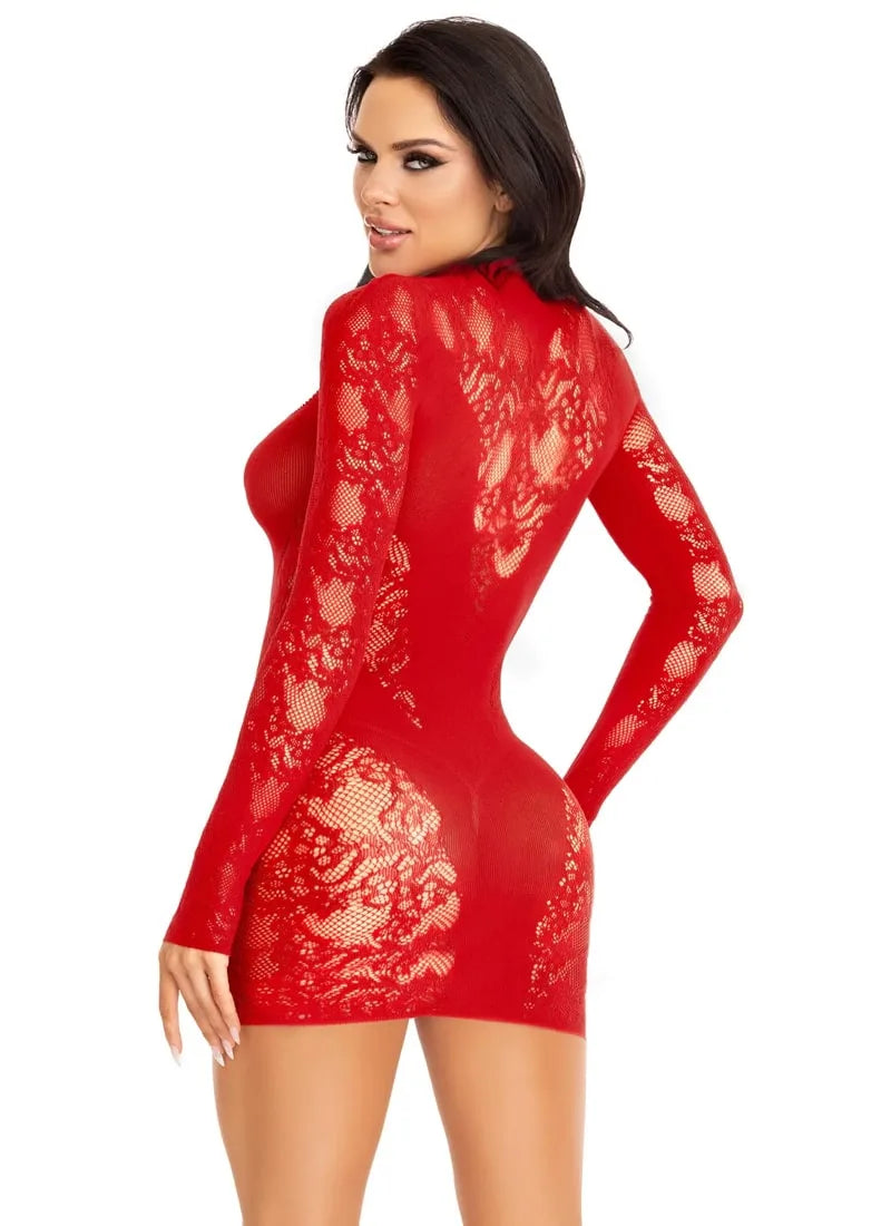 Minivestido de encaje