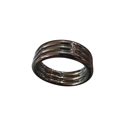 Anillo Metálico para Hombre 3 Capas