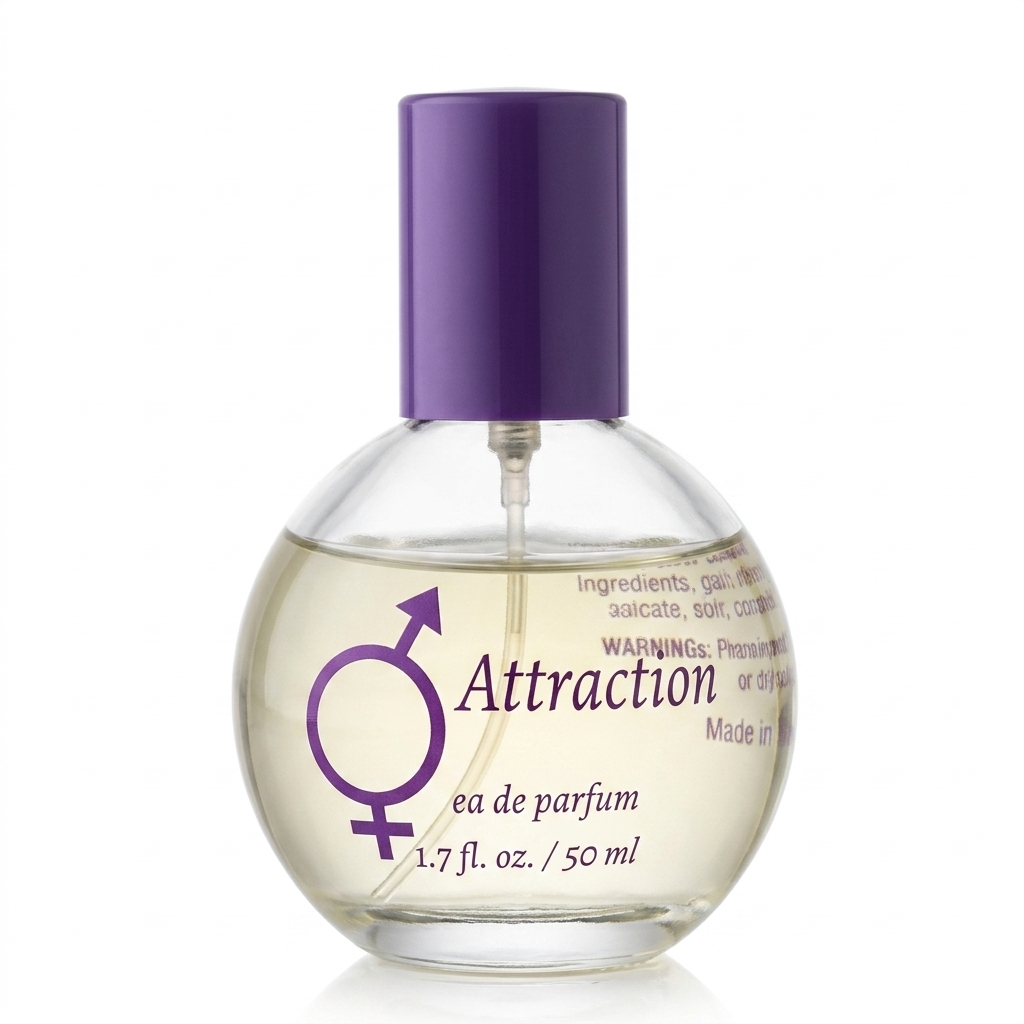 Attraction - Eau de Parfum Unisex con Feromonas 50 ml