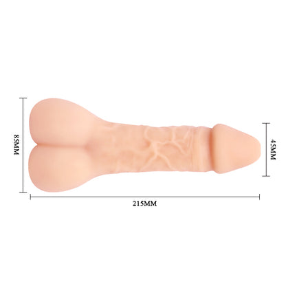 Monster Dick – Dildo Realista Autolubricante con Testículos
