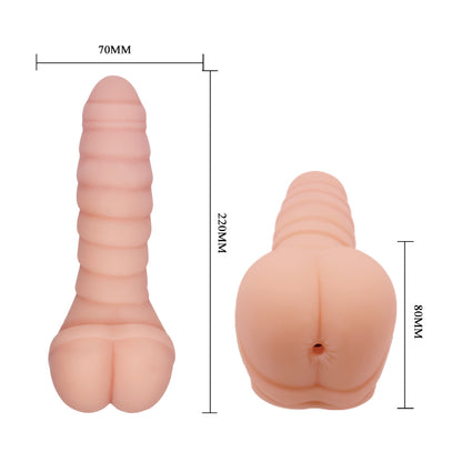 Stronger Man – Funda Vibradora y Masturbador 21.8 cm