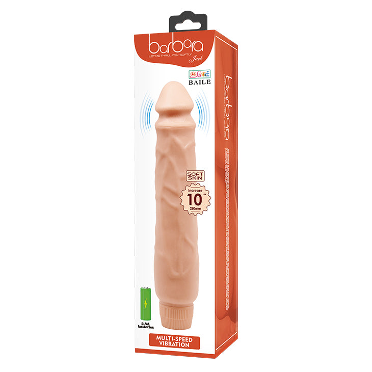 Jack – Consolador Vibrador Realista con Venas y Vibración Variable