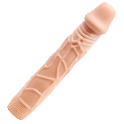 Bob – Dildo Vibrador Realista con Cabeza Prominente y Base Giratoria