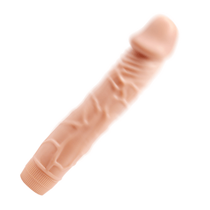 Bob – Dildo Vibrador Realista con Cabeza Prominente y Base Giratoria