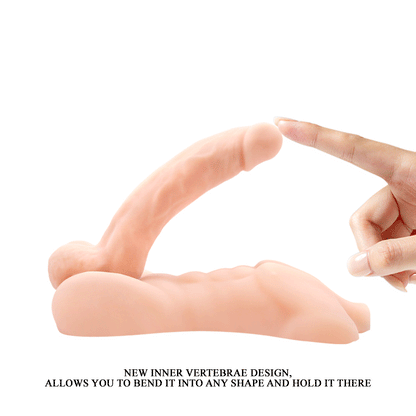 Monster Dick – Dildo Realista Autolubricante con Testículos