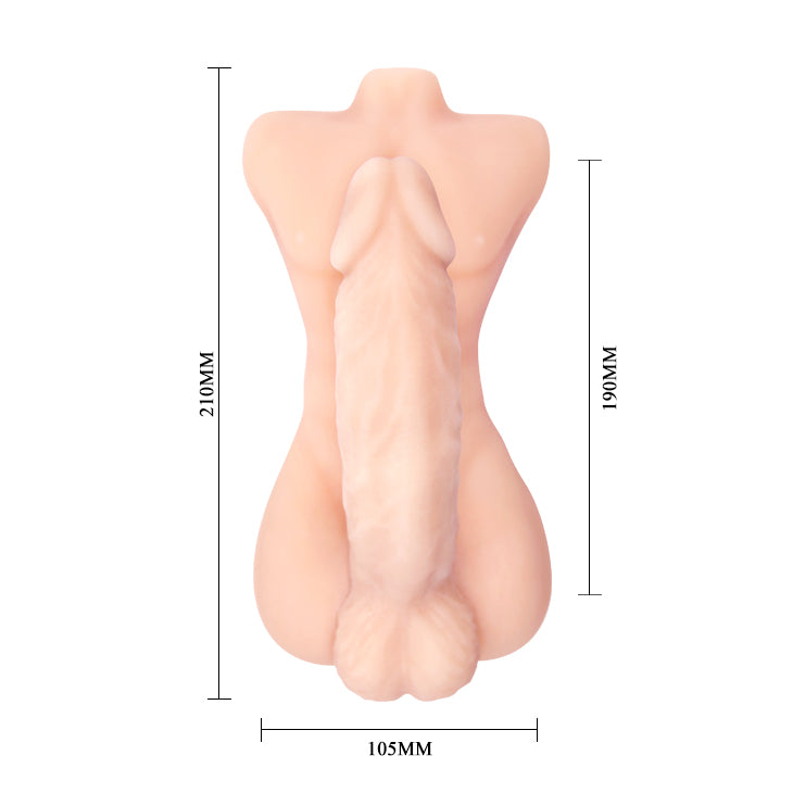 Monster Dick – Dildo Realista Autolubricante con Testículos