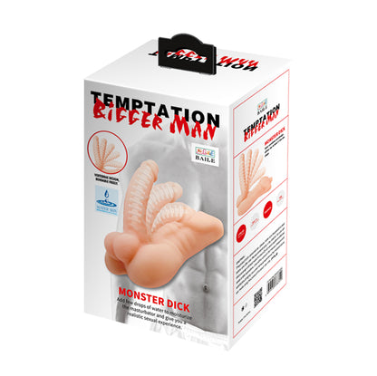 Monster Dick – Dildo Realista Autolubricante con Testículos