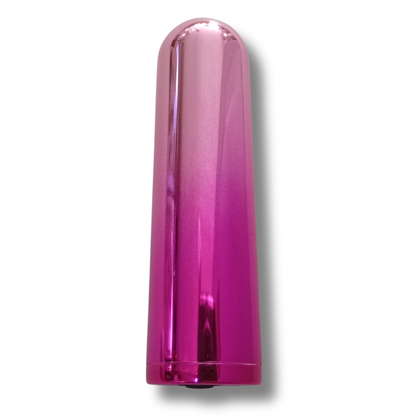 Bala Vibradora Recargable USB Imán Rosa Metálica