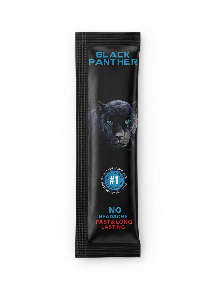 Black Panther - Suplemento Natural para Hombre