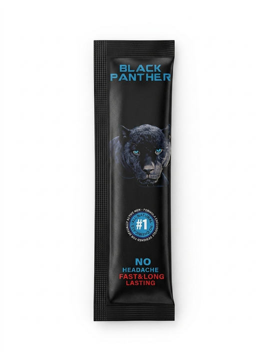 Black Panther - Suplemento Natural para Hombre