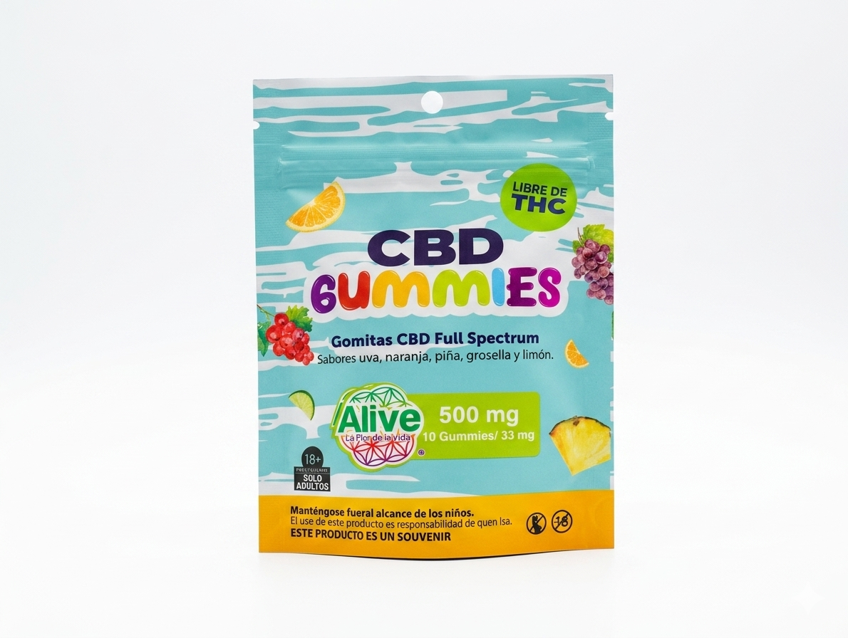 CBD Gummies Alive Full Spectrum 500 mg