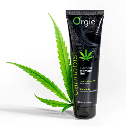 Lube Tube Cannabis by Orgie – Lubricante Íntimo Besable con Aceite de Cáñamo 100ml