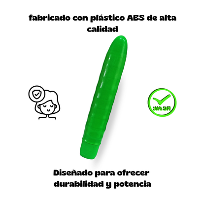 Vibrador Ajustable con Control de Intensidad | ABS Resistente | Baterias AA