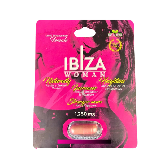 Ibiza Woman Estimulante Femenino Natural 1250 mg