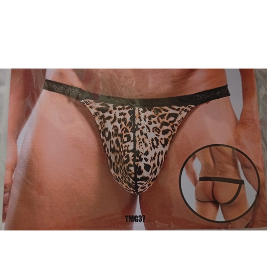 Tanga para Hombre Estampado Leopardo - Unitalla