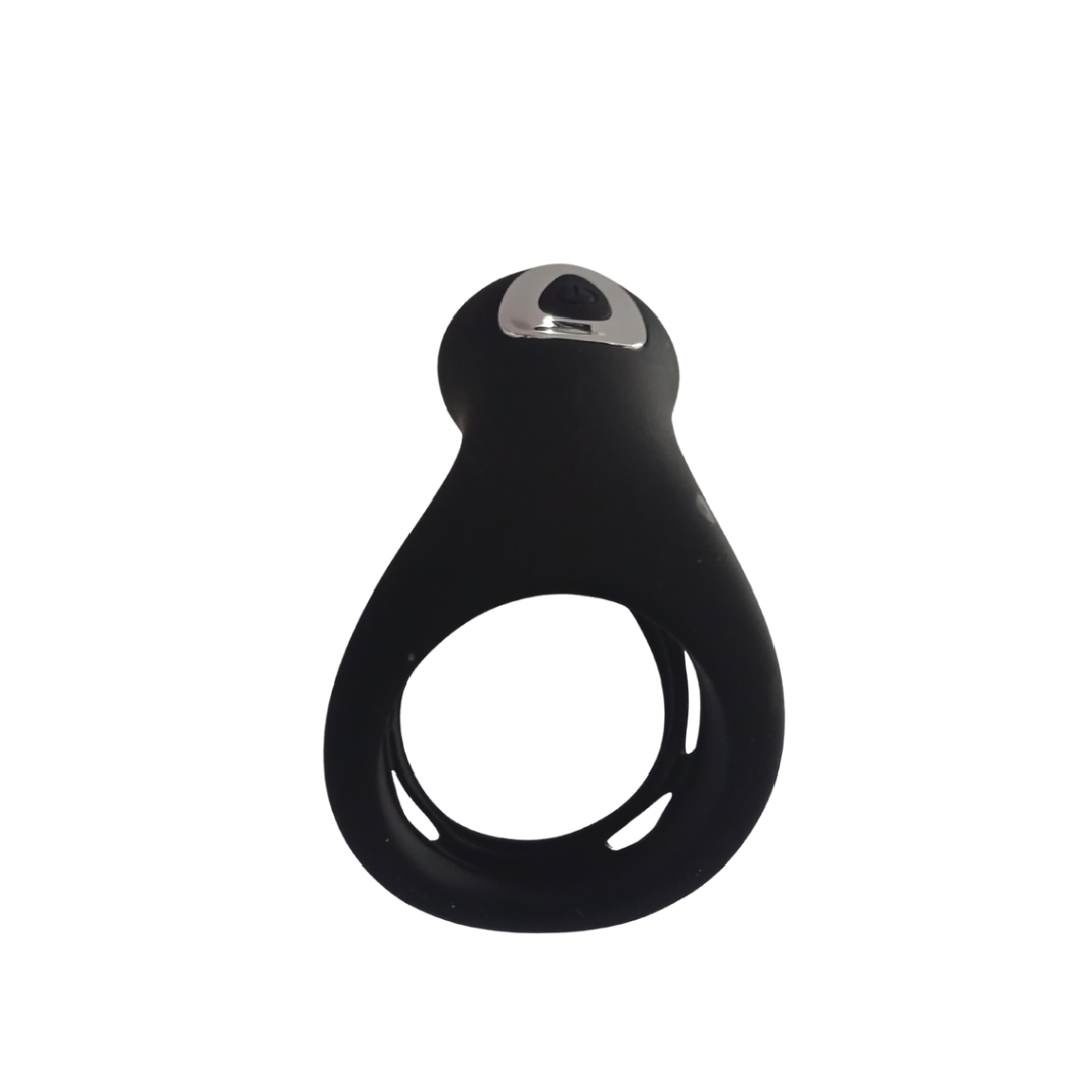Anillo vibrador recargable Rabbit con control remoto y 10 modos