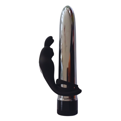 Anillo vibrador recargable Rabbit con control remoto y 10 modos