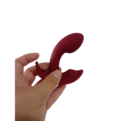 Mini Vibrador Recargable de Silicona Premium con Múltiples Frecuencias