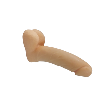 Mini accesorio anatómico de silicona flexible de 12 cm