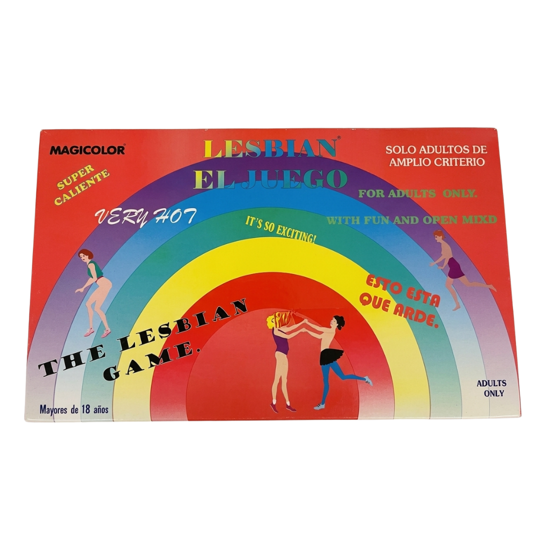 Lesbian El Juego - Portada del juego de mesa para adultos Magicolor
