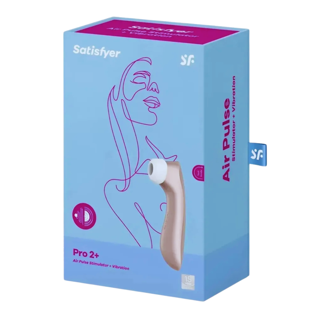 Satisfyer Pro 2+ Estimulador de Pulso de Aire con Vibración