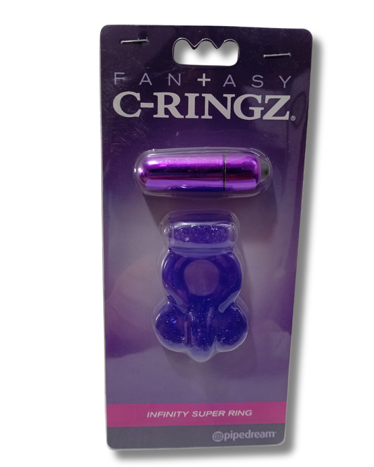 Anillo Vibrador One Pulse Squeeze | Doble Anillo con Bala Vibradora para Pareja