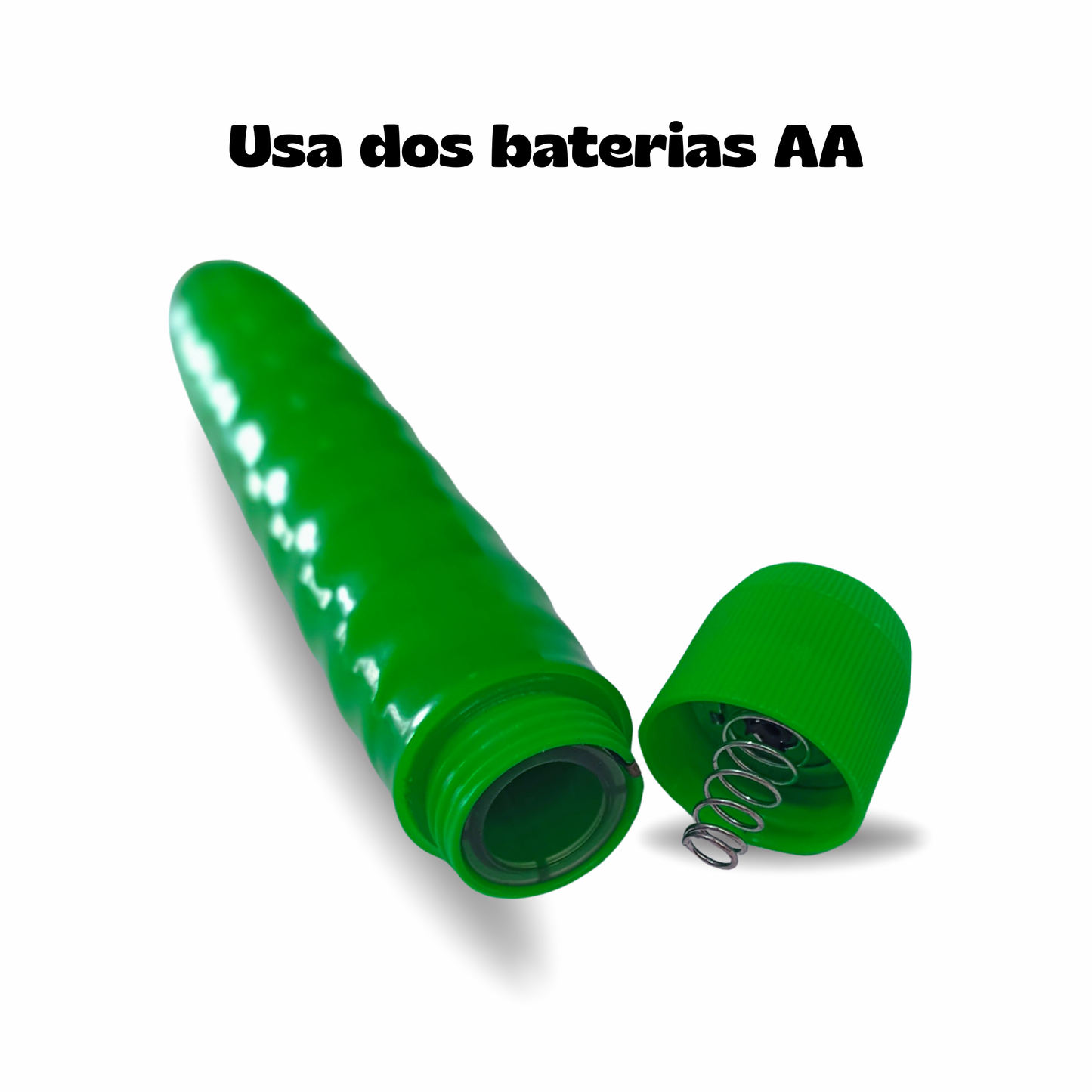 Vibrador Ajustable con Control de Intensidad | ABS Resistente | Baterias AA