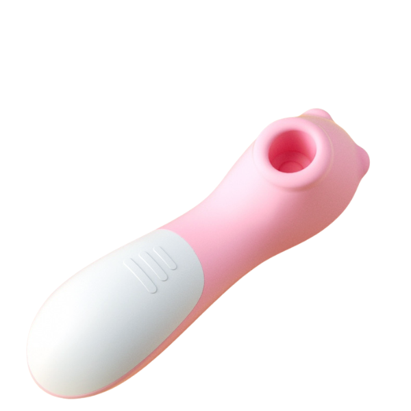Succionador de silicona disponible en color rosa y café - comparativa de colores