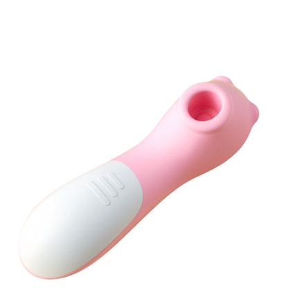 Succionador de silicona disponible en color rosa y café - comparativa de colores